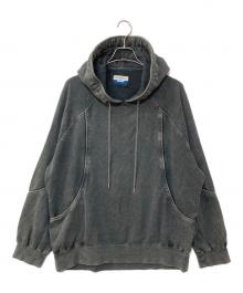 MAISON SPECIAL（メゾンスペシャル）の古着「Cashmere Cotton Sweat Pullover Hoodie」｜グレー