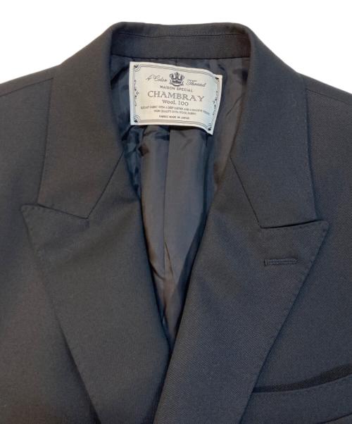 MAISON SPECIAL（メゾンスペシャル）MAISON SPECIAL (メゾンスペシャル) Dress-Fit Super140 Pure Wool Jacket ブラックの古着・服飾アイテム