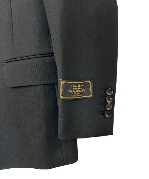 MAISON SPECIAL（メゾンスペシャル）MAISON SPECIAL (メゾンスペシャル) Dress-Fit Super140 Pure Wool Jacket ブラックの古着・服飾アイテム