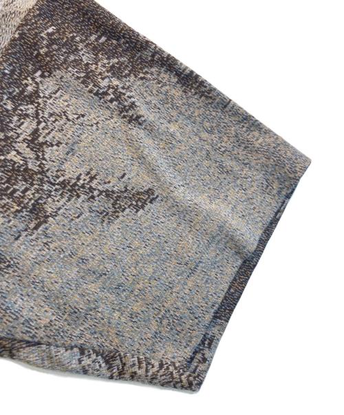 MAISON SPECIAL（メゾンスペシャル）MAISON SPECIAL Photo Collage Double Jacquard Prime-Over Crew Neck Knit T-shirt フォトコラージュダブルジャガードプライムオーバークルーネックニットTシャツの古着・服飾アイテム