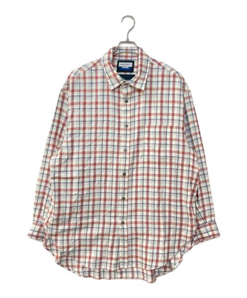 MAISON SPECIAL（メゾンスペシャル）MAISON SPECIAL (メゾンスペシャル) Prime-Over Regular Collar Shirt Coat ホワイト サイズ:2の古着・服飾アイテム