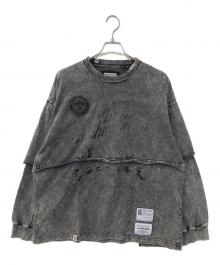 MAISON SPECIAL（メゾンスペシャル）の古着「グラフィックL/S TEE」｜グレー