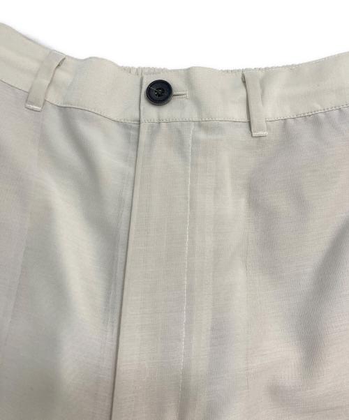 MAISON SPECIAL（メゾンスペシャル）MAISON SPECIAL (メゾンスペシャル) Layered Sheer Prime-Wide Shorts レイヤードシアープライムワイドショーツ ホワイトの古着・服飾アイテム