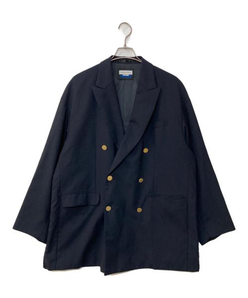 MAISON SPECIAL（メゾンスペシャル）MAISON SPECIAL (メゾンスペシャル) ピークドラペルプライムオーバー金釦ダブルブレザー ネイビー サイズ:01の古着・服飾アイテム