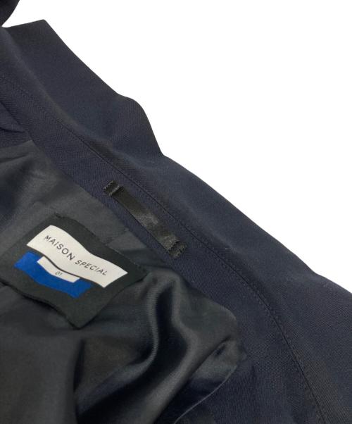 MAISON SPECIAL（メゾンスペシャル）MAISON SPECIAL (メゾンスペシャル) ピークドラペルプライムオーバー金釦ダブルブレザー ネイビー サイズ:01の古着・服飾アイテム