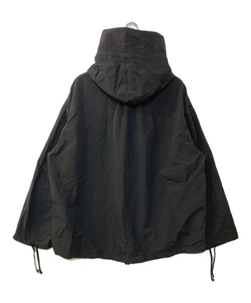 MAISON SPECIAL（メゾンスペシャル）MAISON SPECIAL (メゾンスペシャル) Washed Nylon Prime-Over Anorak Hoodie ブラック サイズ:02の古着・服飾アイテム