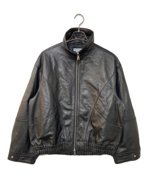 MAISON SPECIAL（メゾンスペシャル）MAISON SPECIAL (メゾンスペシャル) SHEEPレザースタンドブルゾン ブラック サイズ:01の古着・服飾アイテム