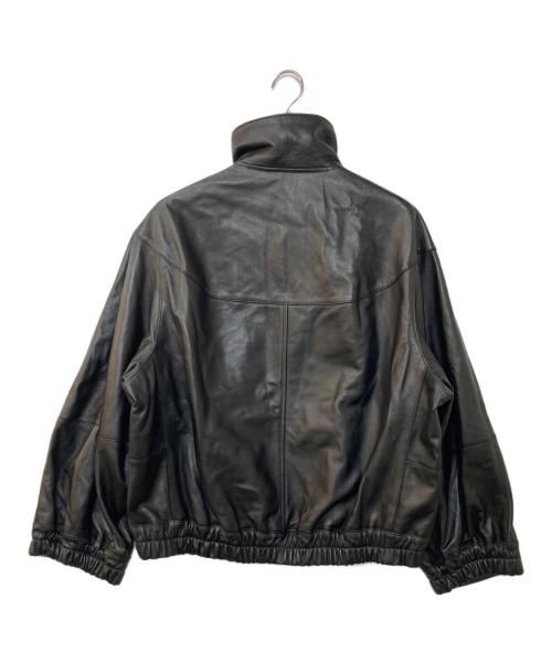 MAISON SPECIAL（メゾンスペシャル）MAISON SPECIAL (メゾンスペシャル) SHEEPレザースタンドブルゾン ブラック サイズ:01の古着・服飾アイテム