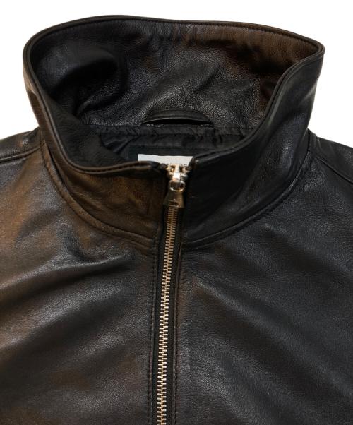 MAISON SPECIAL（メゾンスペシャル）MAISON SPECIAL (メゾンスペシャル) SHEEPレザースタンドブルゾン ブラック サイズ:01の古着・服飾アイテム