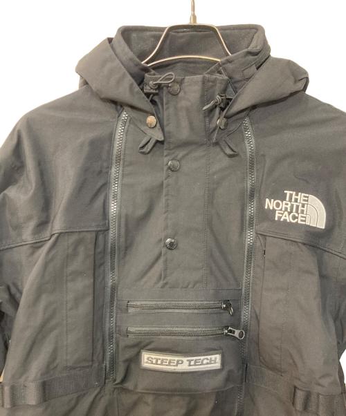 THE NORTH FACE（ザ ノース フェイス）THE NORTH FACE (ザ ノース フェイス) Supreme (シュプリーム) STEEP TECH JACKET ブラック サイズ:Ｓの古着・服飾アイテム