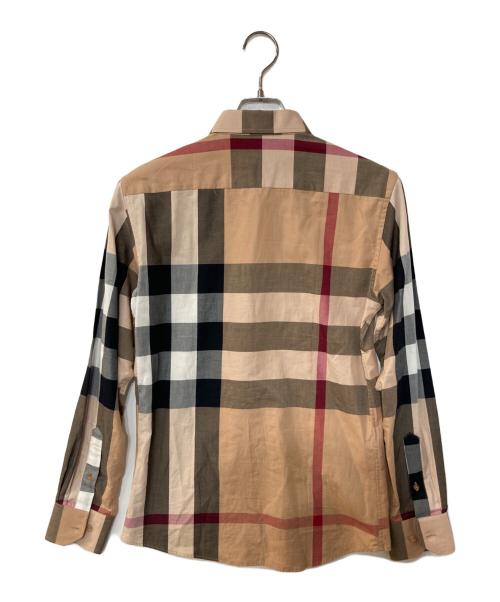 BURBERRY BRIT（バーバリーブリット）BURBERRY BRIT (バーバリーブリット) ノバチェックL/Sシャツ ベージュ サイズ:Mの古着・服飾アイテム