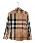BURBERRY BRIT (バーバリーブリット) ノバチェックL/Sシャツ ベージュ サイズ:M：10000円