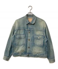 中古・古着通販】SUGARHILL (シュガーヒル) ZIP-UP DENIM DAMAGED