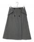 MM6 Maison Margiela（エムエムシックスメゾンマルジェラ）の古着「ボタントレンチスカート」｜グレー