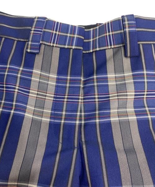 Acne studios（アクネ ストゥディオズ）Acne studios (アクネ ストゥディオズ) TREA TECH CHECK チェックパンツ ネイビー サイズ:34の古着・服飾アイテム
