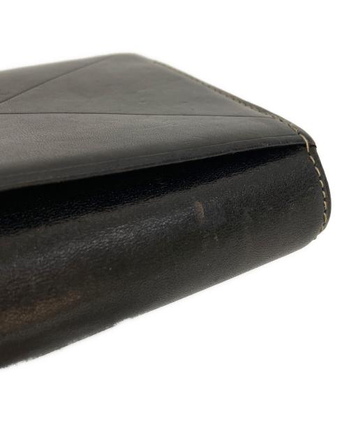 Vivienne Westwood（ヴィヴィアンウエストウッド）Vivienne Westwood (ヴィヴィアンウエストウッド) レターモチーフロングウォレット長財布 ブラックの古着・服飾アイテム