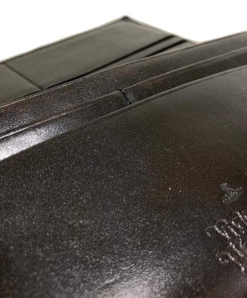 Vivienne Westwood（ヴィヴィアンウエストウッド）Vivienne Westwood (ヴィヴィアンウエストウッド) レターモチーフロングウォレット長財布 ブラックの古着・服飾アイテム