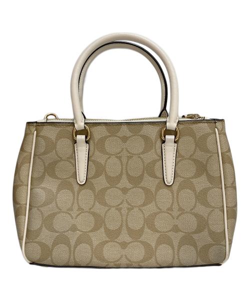 COACH（コーチ）COACH (コーチ) 2WAYバッグ ベージュの古着・服飾アイテム