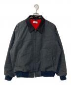 ASYNKASYNK）の古着「Cotton Duck Blouson Navy」｜グレー