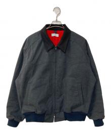 ASYNK（ASYNK）の古着「Cotton Duck Blouson Navy」｜グレー