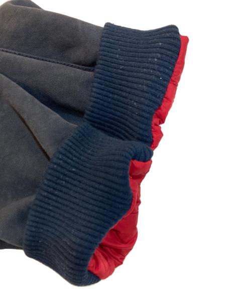 ASYNK（ASYNK）ASYNK (ASYNK) Cotton Duck Blouson Navy グレー サイズ:Lの古着・服飾アイテム