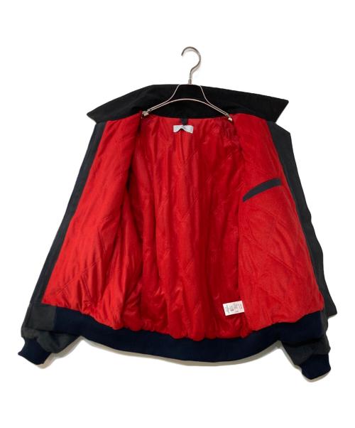 ASYNK（ASYNK）ASYNK (ASYNK) Cotton Duck Blouson Navy グレー サイズ:Lの古着・服飾アイテム