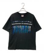 MINUSマイナス）の古着「プリントTシャツ」｜ブラック