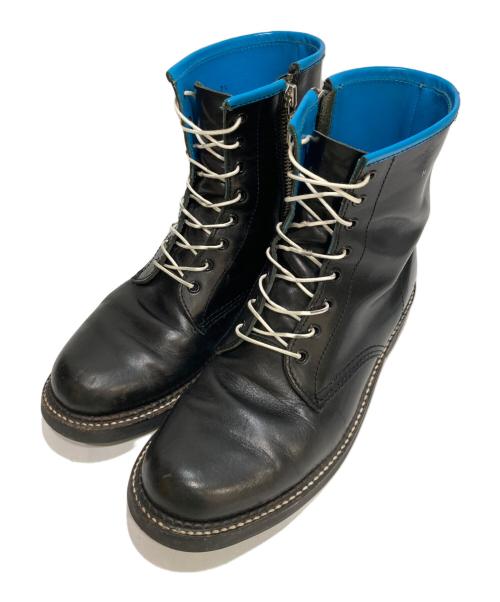 MUZE（ミューズ）MUZE (ミューズ) KIDS LOVE GAITE (キッズラブゲイト) 8ホールブーツ ブラック サイズ:7 1/2の古着・服飾アイテム