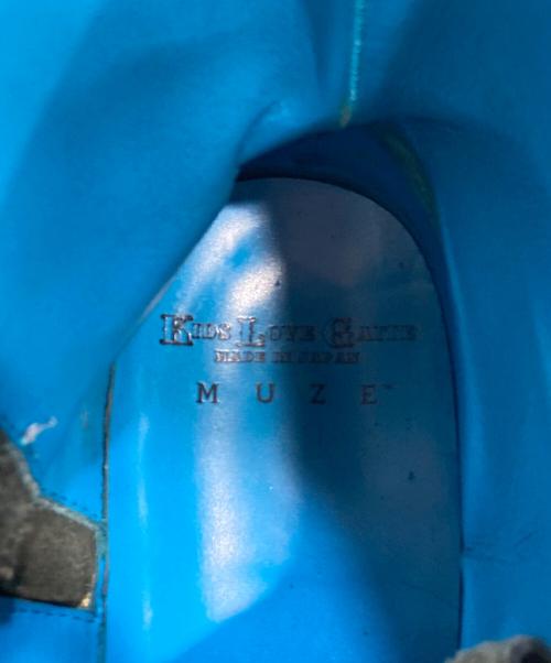 MUZE（ミューズ）MUZE (ミューズ) KIDS LOVE GAITE (キッズラブゲイト) 8ホールブーツ ブラック サイズ:7 1/2の古着・服飾アイテム