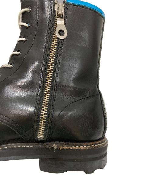 MUZE（ミューズ）MUZE (ミューズ) KIDS LOVE GAITE (キッズラブゲイト) 8ホールブーツ ブラック サイズ:7 1/2の古着・服飾アイテム