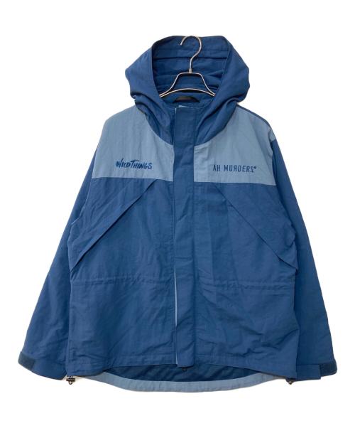 WILD THINGS（ワイルドシングス）WILD THINGS (ワイルドシングス) AH MURDERZ (アームターズ) WTAM CHAMONIX JACKET シャモニージャケット ネイビー サイズ:Lの古着・服飾アイテム