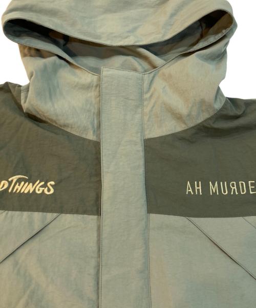 WILD THINGS（ワイルドシングス）WILD THINGS (ワイルドシングス) AH MURDERZ (アームターズ) WTAM  CHAMONIX JACKET シャモニージャケット グリーン サイズ:Lの古着・服飾アイテム