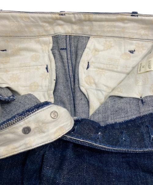 SAMURAI JEANS（サムライジーンズ）SAMURAI JEANS (サムライジーンズ) ヘビィーデニムトラウザーズ インディゴ サイズ:30の古着・服飾アイテム