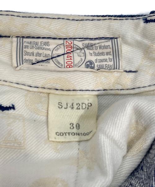 SAMURAI JEANS（サムライジーンズ）SAMURAI JEANS (サムライジーンズ) ヘビィーデニムトラウザーズ インディゴ サイズ:30の古着・服飾アイテム