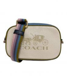 COACH（コーチ）の古着「2WAYロゴショルダーバッグ」｜ホワイト