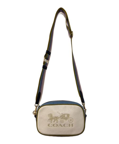 COACH（コーチ）COACH (コーチ) 2WAYロゴショルダーバッグ ホワイトの古着・服飾アイテム