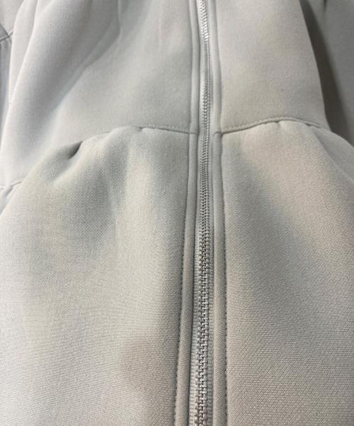 YORI（ヨリ）YORI (ヨリ) ダンボールティアードパーカー スカイブルー サイズ:FREEの古着・服飾アイテム