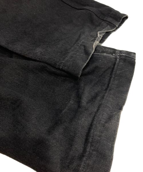 COMOLI（コモリ）COMOLI (コモリ) デニムオーバーパンツ ブラック サイズ:1の古着・服飾アイテム