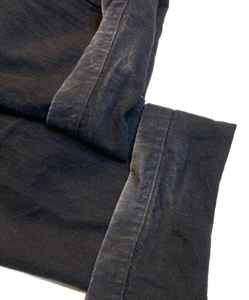 COMOLI（コモリ）COMOLI (コモリ) デニムオーバーパンツ ブラック サイズ:1の古着・服飾アイテム