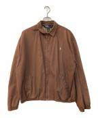 POLO RALPH LAURENポロ・ラルフローレン）の古着「90’S スイングトップ」｜ブラウン