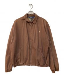 POLO RALPH LAUREN（ポロ・ラルフローレン）の古着「90’S スイングトップ」｜ブラウン