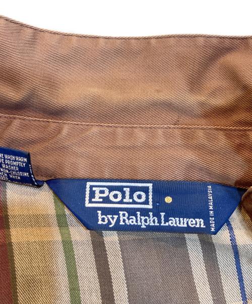 POLO RALPH LAUREN（ポロ・ラルフローレン）POLO RALPH LAUREN (ポロ・ラルフローレン) 90’S スイングトップ ブラウン サイズ:Ｌの古着・服飾アイテム