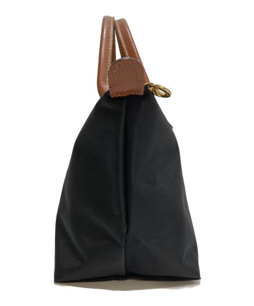 LONGCHAMP（ロンシャン）LONGCHAMP (ロンシャン) ル プリアージュ® オリジナル S  ハンドバッグ ブラックの古着・服飾アイテム
