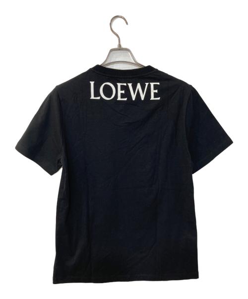 LOEWE（ロエベ）LOEWE (ロエベ) コラボプリントTEE ブラック サイズ:Sの古着・服飾アイテム