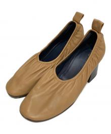 CELINE（セリーヌ）の古着「ソフトバレリーナ パンプス」｜ブラウン