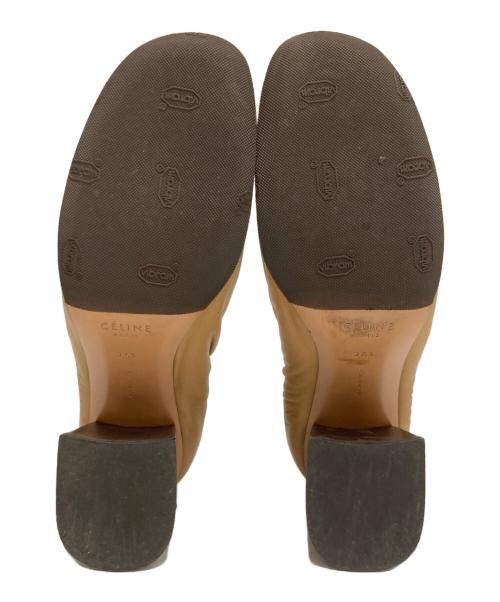 CELINE（セリーヌ）CELINE (セリーヌ) ソフトバレリーナ パンプス ブラウン サイズ:37.5の古着・服飾アイテム
