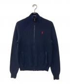 POLO RALPH LAURENポロ・ラルフローレン）の古着「ジップニット」｜ネイビー