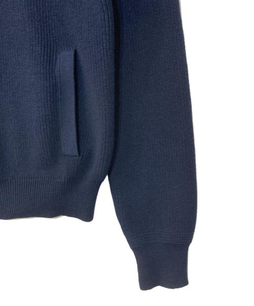 POLO RALPH LAUREN（ポロ・ラルフローレン）POLO RALPH LAUREN (ポロ・ラルフローレン) ジップニット ネイビー サイズ:Sの古着・服飾アイテム