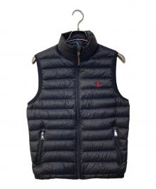 POLO RALPH LAUREN（ポロ・ラルフローレン）の古着「ダウンベスト」｜ブラック