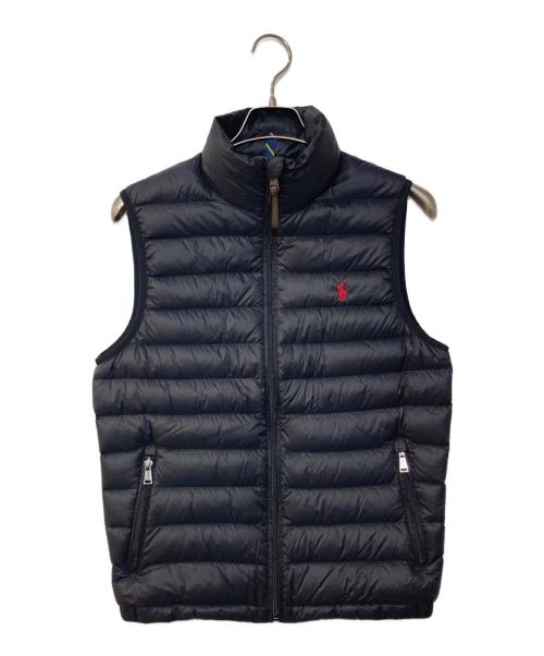 POLO RALPH LAUREN（ポロ・ラルフローレン）POLO RALPH LAUREN (ポロ・ラルフローレン) ダウンベスト ブラック サイズ:XSの古着・服飾アイテム